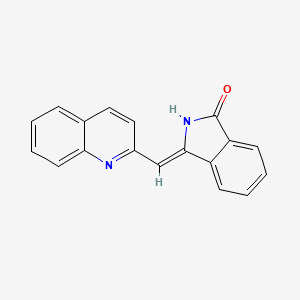 3-(2-kinolyylimetyleeni)ftaalimidiini 丨CAS 13481-47-5