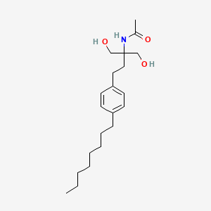 N- (1-hydroksi-2- (hydroksimetyyli) -4- (4-oktyylifenyyli) butani-2-yyli) asetamidi 丨 CAS 249289-10-9